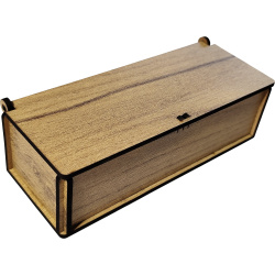 Municák box na zatvárací nožík, dub zlatý