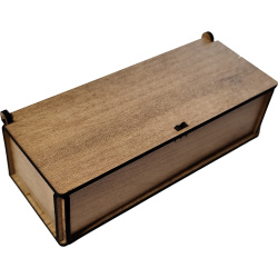 Municák box na zatvárací nožík, dub svetlý