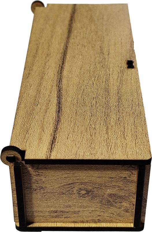 Municák box na zatvárací nožík, dub zlatý