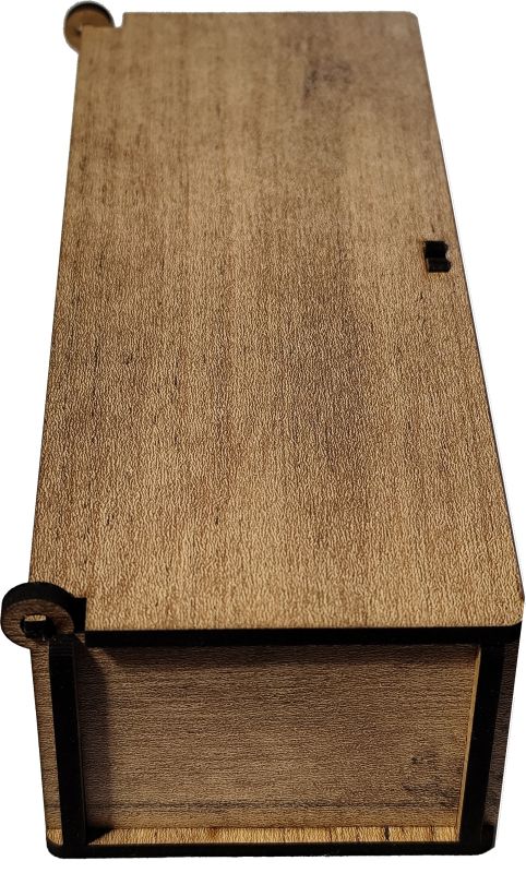 Municák box na zatvárací nožík, dub svetlý