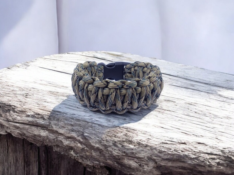 Paracord náramok King Cobra, multicam