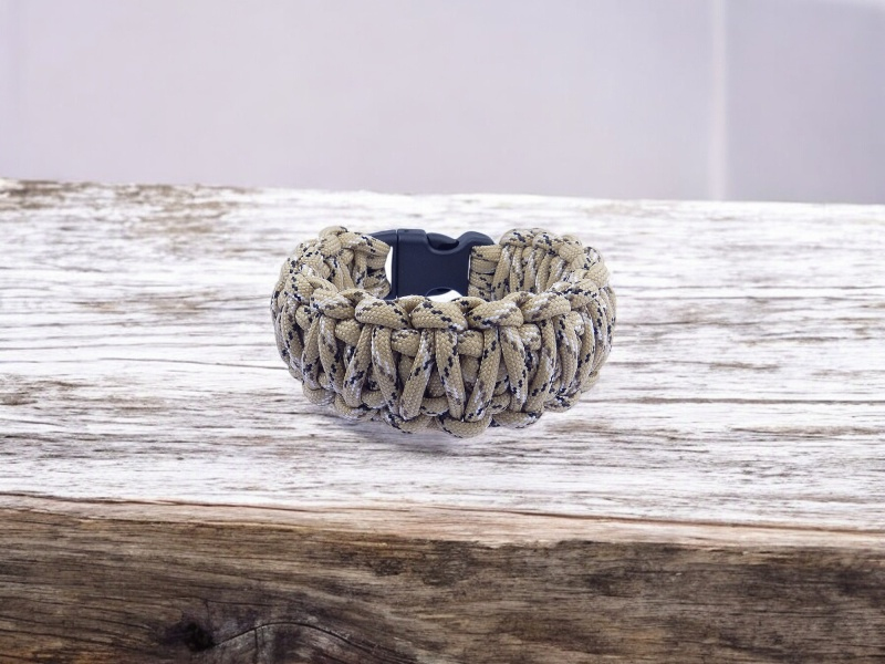 Paracord náramok King Cobra - desert camo