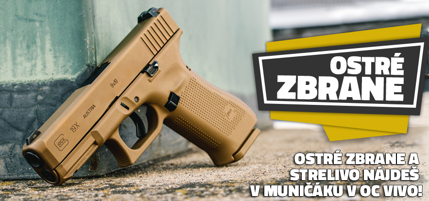 pistole a strelivo v Muničáku